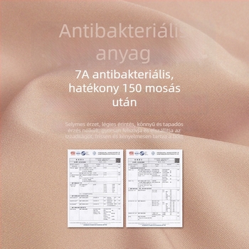 Flók mintás antibakteriális melltartó, fix kosarakkal, nyom nélküli, széles vállpántokkal, push-up, légáteresztő nylon anyag