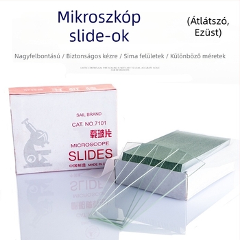 Sailboat 7101 Mikroszkópos üveglapok, átlátszóak, mikroszkóp használatra