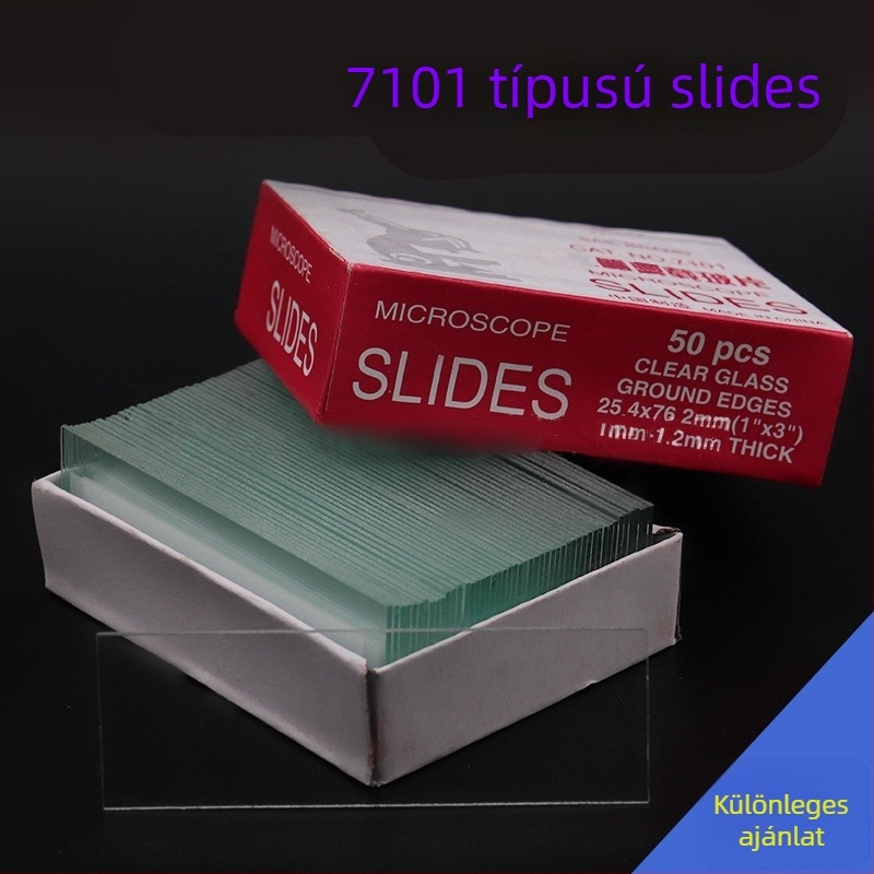 Sailboat 7101 Mikroszkópos üveglapok, átlátszóak, mikroszkóp használatra