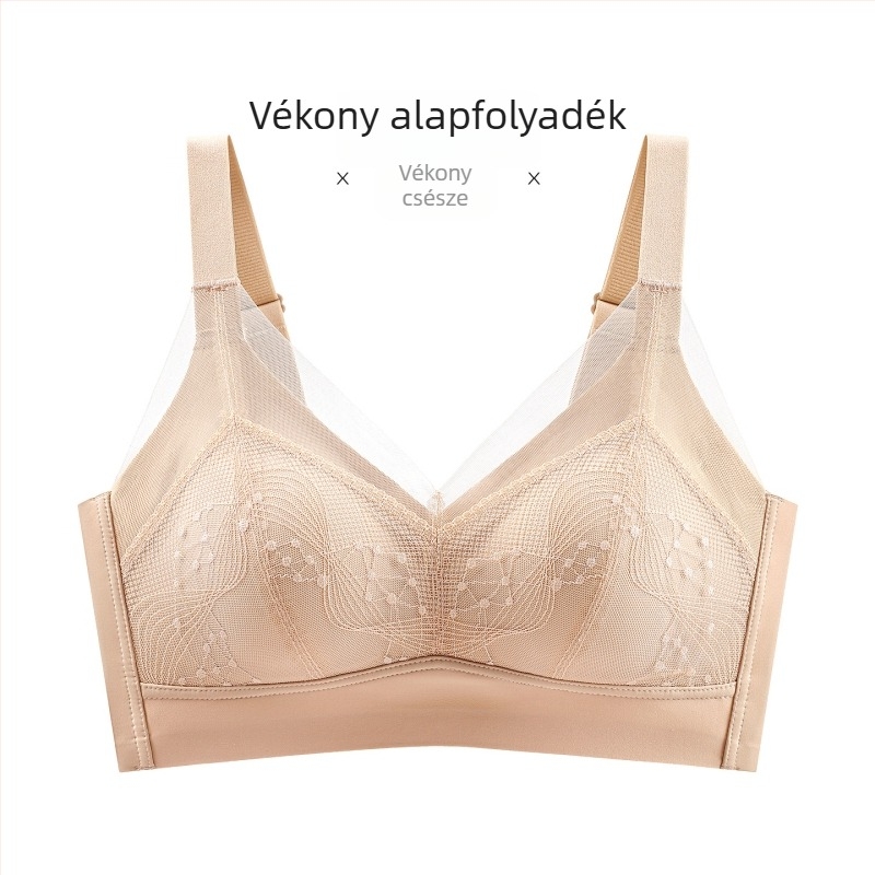 Melltartó teljes kosár, fő anyag spandex, bélés modal, fix vállpántok, hátul négy sor kapocs, fémgyűrű nélkül