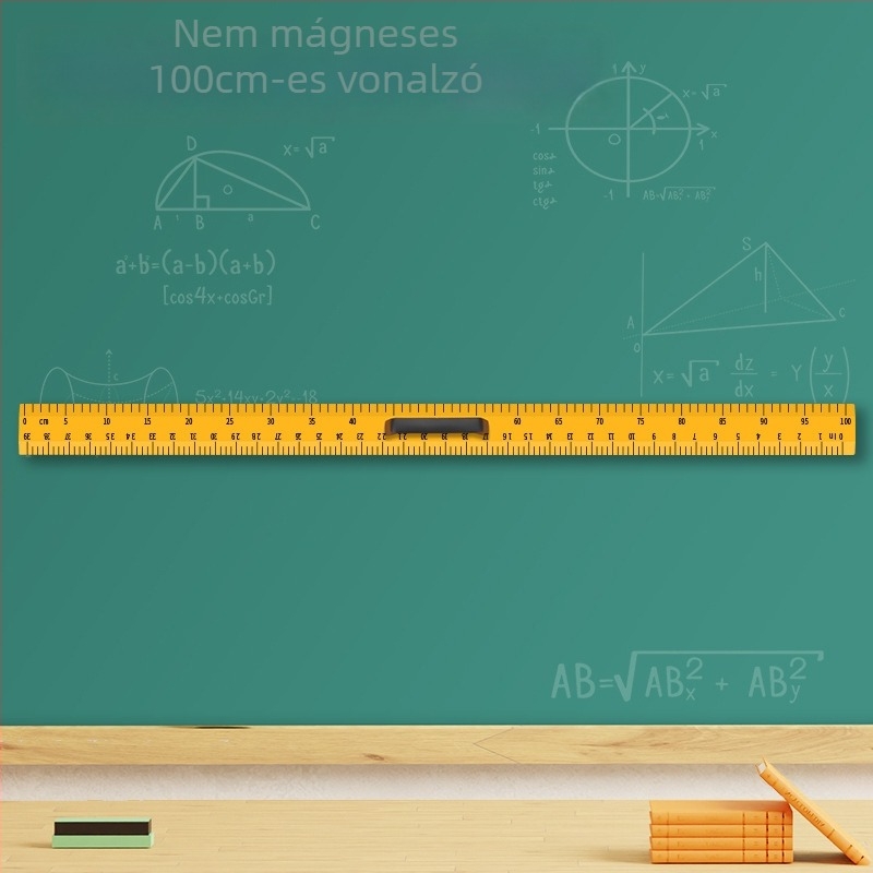 Oktatási mágneses háromszög készlet – műanyag, modell JXDCZ, márka Liangzhi, körök rajzolásához a táblán