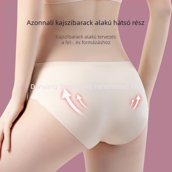 Terhességi női alsó seamless, alacsony derék, légáteresztő és gyorsan száradó, pamut belső a szeméremrésznél, Spandex/Lycra anyag