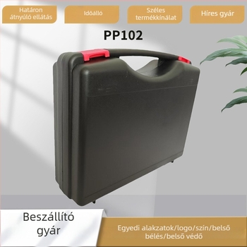Shun zhuo Műanyag szerszámos doboz, hordozható autó-műszaki vészjavításhoz, PP anyag, 2,7 L kapacitás, teherbírás 25 kg