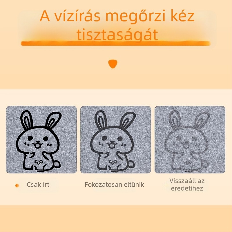 Liupin Hall Gyerekeknek – Vízírás kendő készlet, nemszövött anyagból, téglalap alakú, állatmintás, másolási gyakorlat
