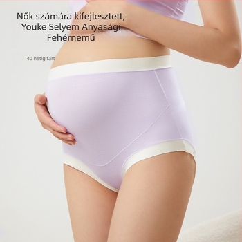 Kismamáknak tervezett fehérnemű regenerált cellulózrostból, antibakteriális, pamut bélés, középmagas derék, elasztikus