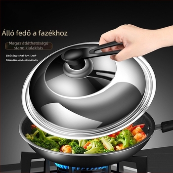 Rozsdamentes acél fazékfedő • Modell: rozsdamentes acél fedő • Tömeg: 0,4–0,6 kg • Márka: AKL • Testreszabás: Igen