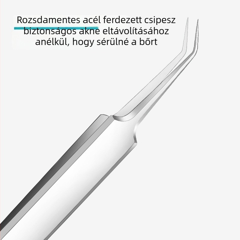Ultraéles pattanás tű és fekete pötty eltávolító eszköz – rozsdamentes acél csipesz