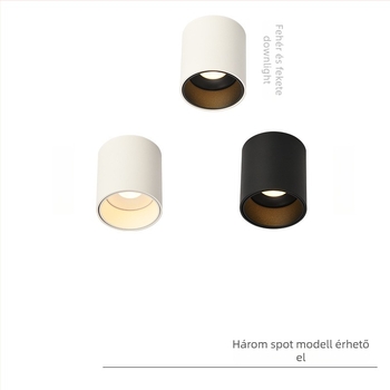 Pinton LED tükröződésmentes kerek nyitott szerelésű downlight, alumínium ház, 220V, CRI ≥ 90