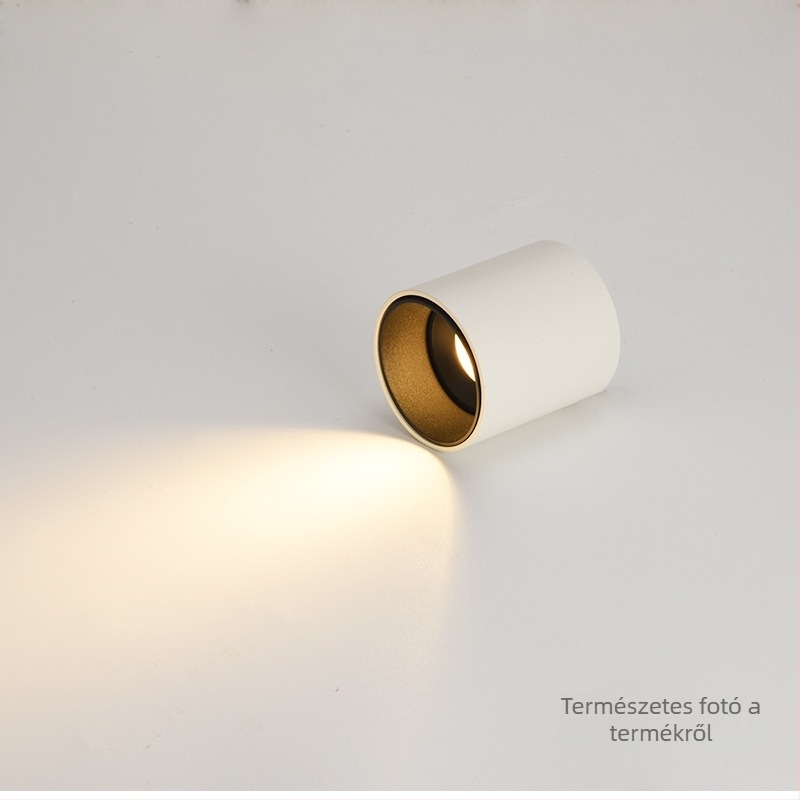 Pinton LED tükröződésmentes kerek nyitott szerelésű downlight, alumínium ház, 220V, CRI ≥ 90