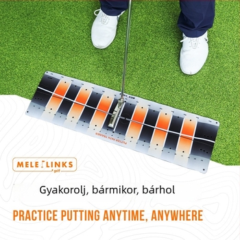 Merlot Golf Putting Track Mat – Nylon/TPR, Logó testreszabás, Privát címke kész