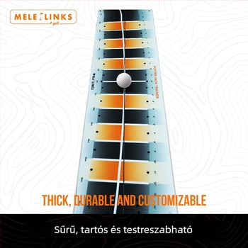 Merlot Golf Putting Track Mat – Nylon/TPR, Logó testreszabás, Privát címke kész