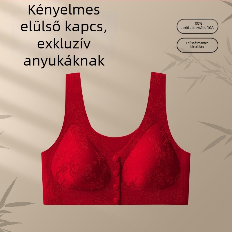 Destiny Year Anyasági melltartó varrat nélküli, elől záródó, 3/4 kosár, nylon, emelés, oldalsó kontroll