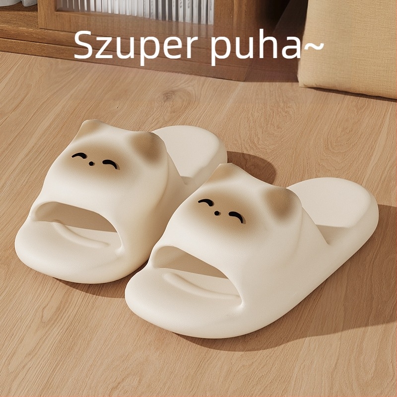 Női pántos papucs, EVA felső rész, EVA belső, négyzetes orr, 2024 tél