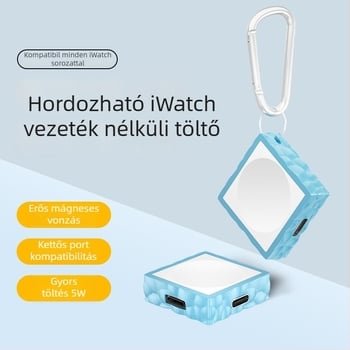 Orsay mágneses vezeték nélküli töltő Apple Watchhoz — 5W, QC2.0, közvetlen töltés