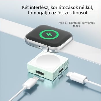Orsay mágneses vezeték nélküli töltő Apple Watchhoz — 5W, QC2.0, közvetlen töltés