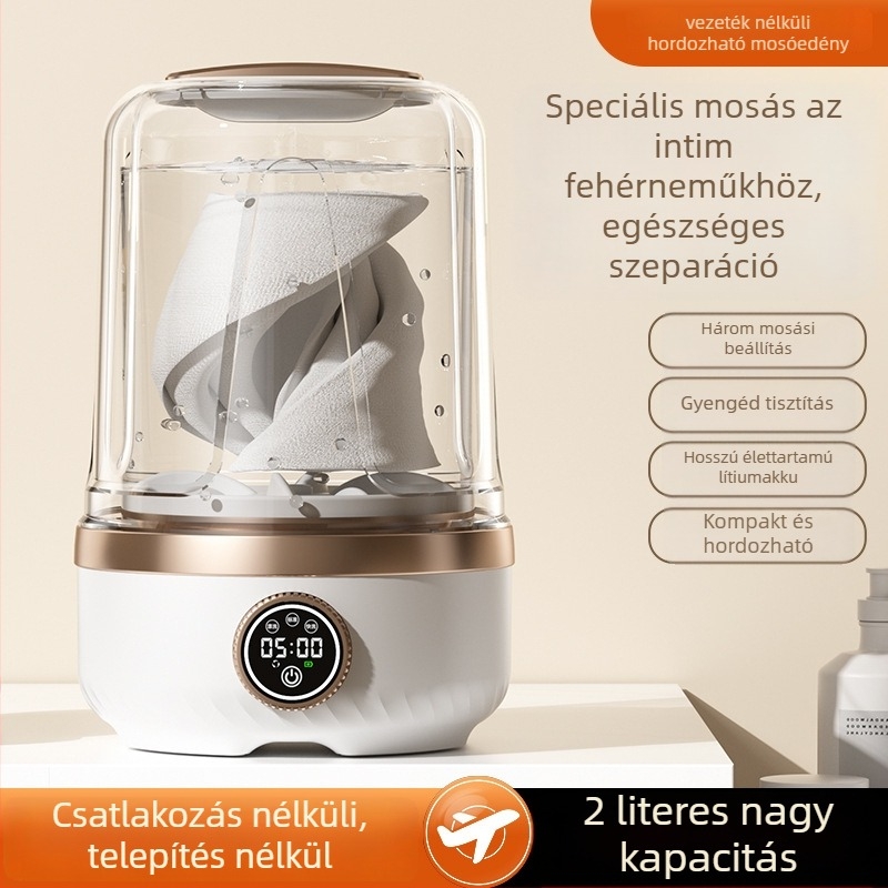 Mini fehérnemű gőzölő, hordozható USB-vel, 3.7V, 901 ml vagy nagyobb kapacitás, mechanikus működés
