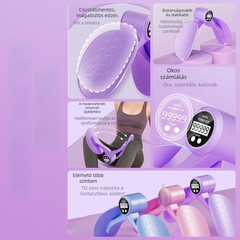 Meida integrált Kegel medencefenék tréner a szülés utáni felépüléshez — láb gép, PP+TPE