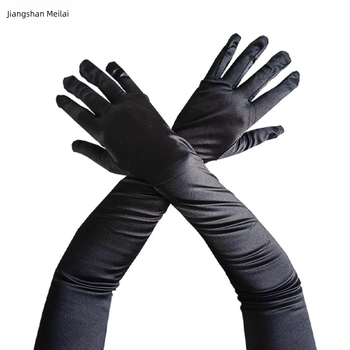 Szatén kesztyűk – nők, elegáns, dekoratív kiegészítő minden évszakra