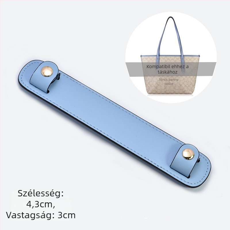 Táska vállpánt pad, csúszásmentes, tehercsökkentő, kopásálló, importált mikroszálas anyag, Kelly