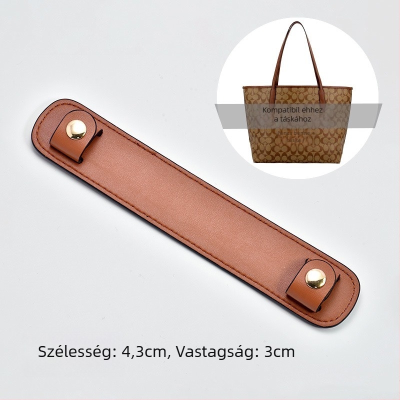 Táska vállpánt pad, csúszásmentes, tehercsökkentő, kopásálló, importált mikroszálas anyag, Kelly