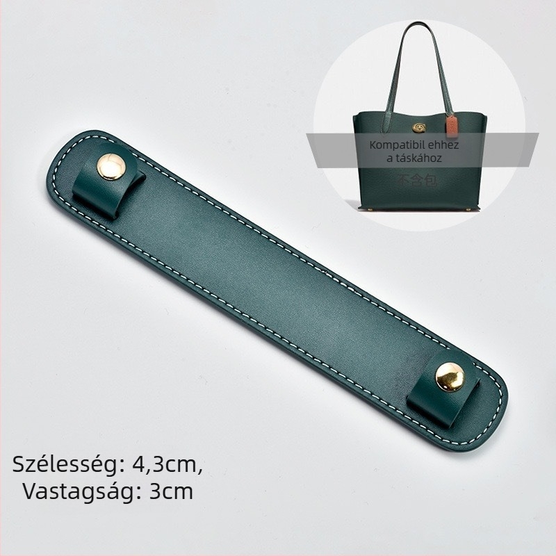 Táska vállpánt pad, csúszásmentes, tehercsökkentő, kopásálló, importált mikroszálas anyag, Kelly