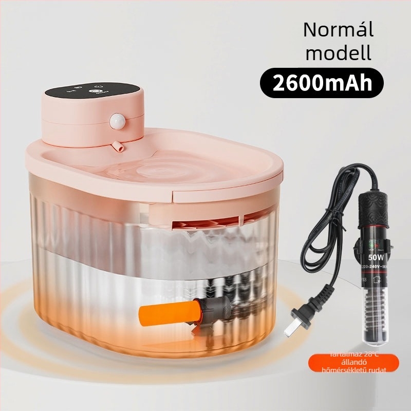 Automatikus macska vízadagoló – ABS+PET; Márka Pailide; Okos; Alkalmas macskáknak; Háziállat etetőeszközök