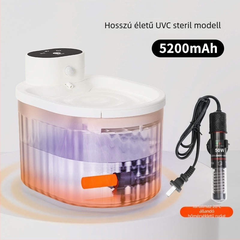 Automatikus macska vízadagoló – ABS+PET; Márka Pailide; Okos; Alkalmas macskáknak; Háziállat etetőeszközök