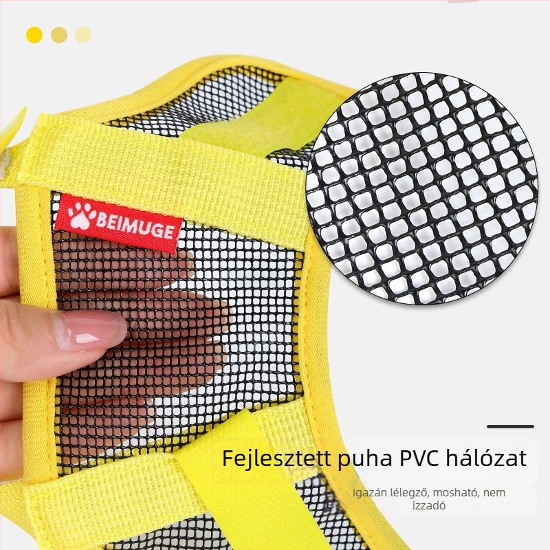 Kutyaszájkosár – harapás elleni, ugatás elleni, légáteresztő, állítható, ivófunkcióval