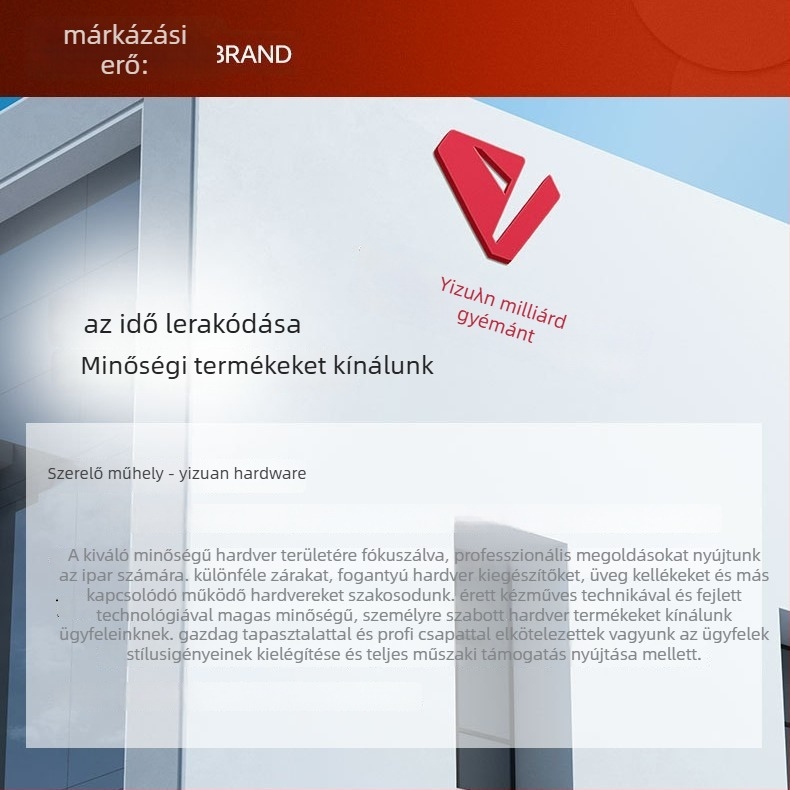 Rozsdamentes acél ajtópánt – Asabie, modern minimális stílus, elektroplatolt felület