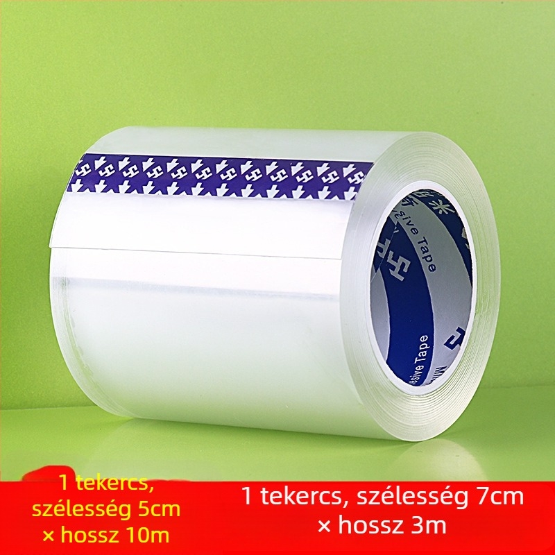 Szilikon sarokvédő ragasztószalag, Nano Tape sorozat, Milky márka, vízbázisú ragasztó akril rendszerrel, testreszabható szélesség/hosszúság/vastagság, könnyen téphető