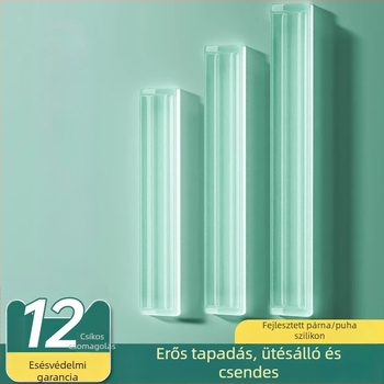 Szilikonból készült hűtőajtó ütésvédő, fogantyúvédő, csendes működés, kopásálló