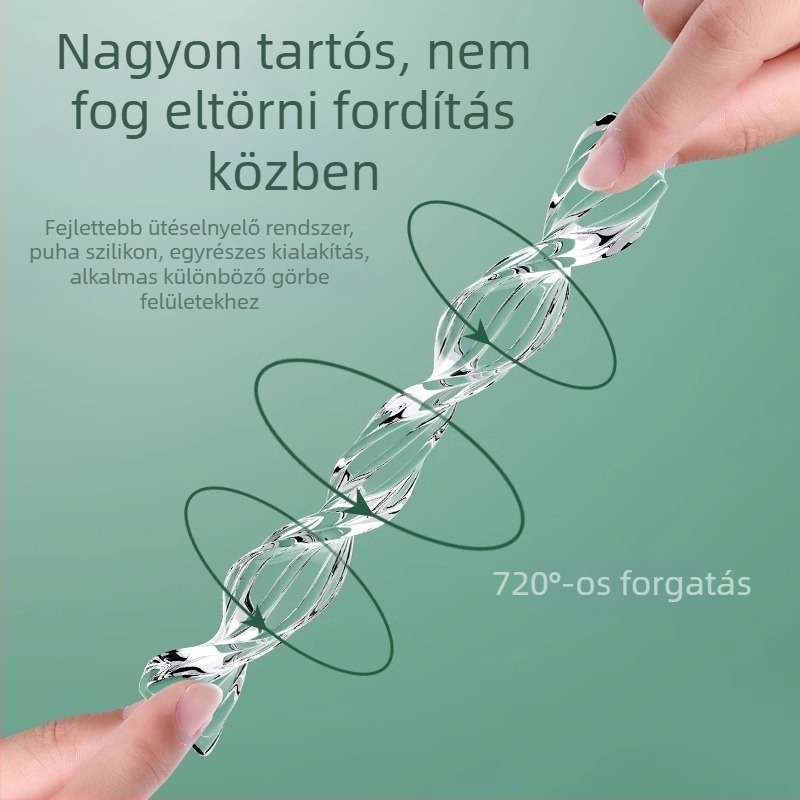 Szilikonból készült hűtőajtó ütésvédő, fogantyúvédő, csendes működés, kopásálló