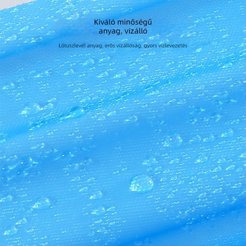 Gyerekeknek készült EVA esőkabát, hosszú fazon, teljes testvédelmet nyújtó, iskola és utazás céljára, hordozható poncsó