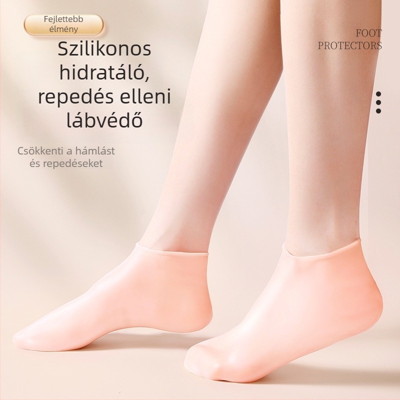 Szilikon védő hidratáló lábfejfedő, csúszásmentes – Song Dessa