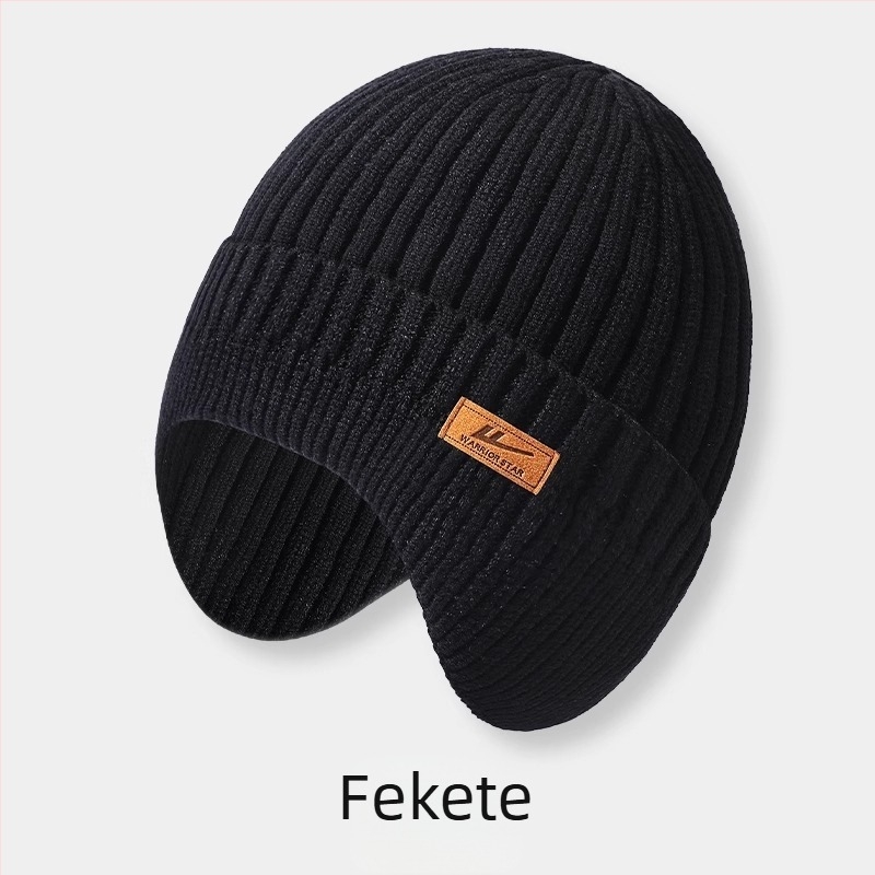 Kerékpáros nyakmelegítő fleece béléssel, szélálló arcmaszk, poliészter, uniszex