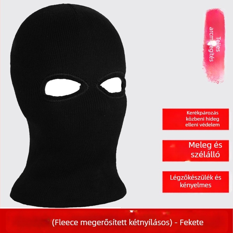 HAWEIWIND teljes arcú kerékpáros maszk, akril szálból, férfi modell