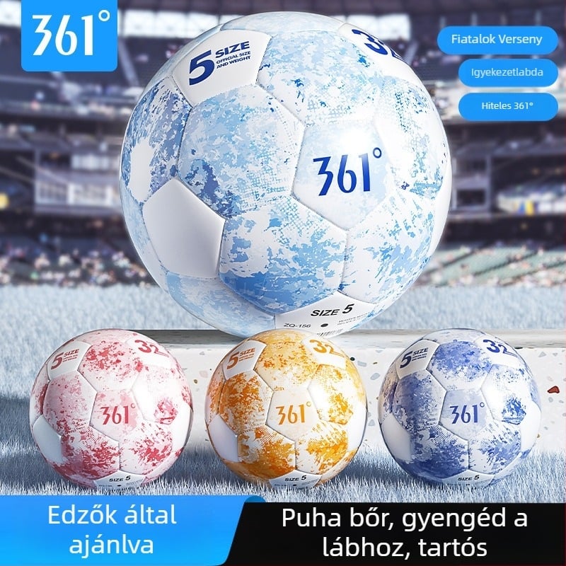 361° edzésfoci labda — PVC, gépi varrással, logó nyomtatás elérhető, Zhejiang eredet