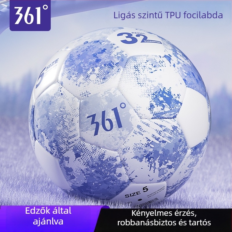 361° edzésfoci labda — PVC, gépi varrással, logó nyomtatás elérhető, Zhejiang eredet