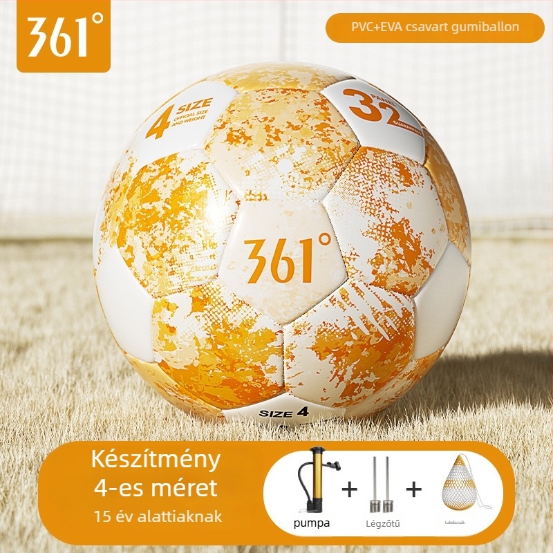 361° edzésfoci labda — PVC, gépi varrással, logó nyomtatás elérhető, Zhejiang eredet