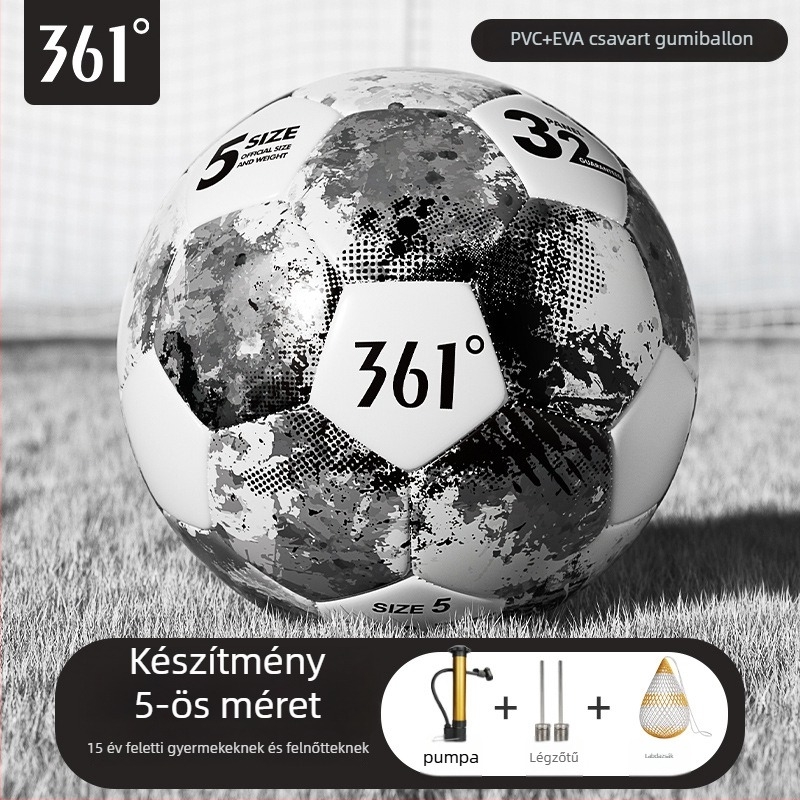 361° edzésfoci labda — PVC, gépi varrással, logó nyomtatás elérhető, Zhejiang eredet