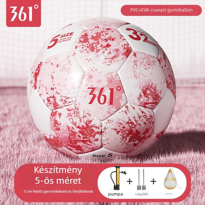 361° edzésfoci labda — PVC, gépi varrással, logó nyomtatás elérhető, Zhejiang eredet