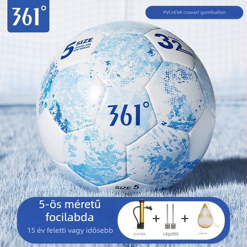 361° edzésfoci labda — PVC, gépi varrással, logó nyomtatás elérhető, Zhejiang eredet