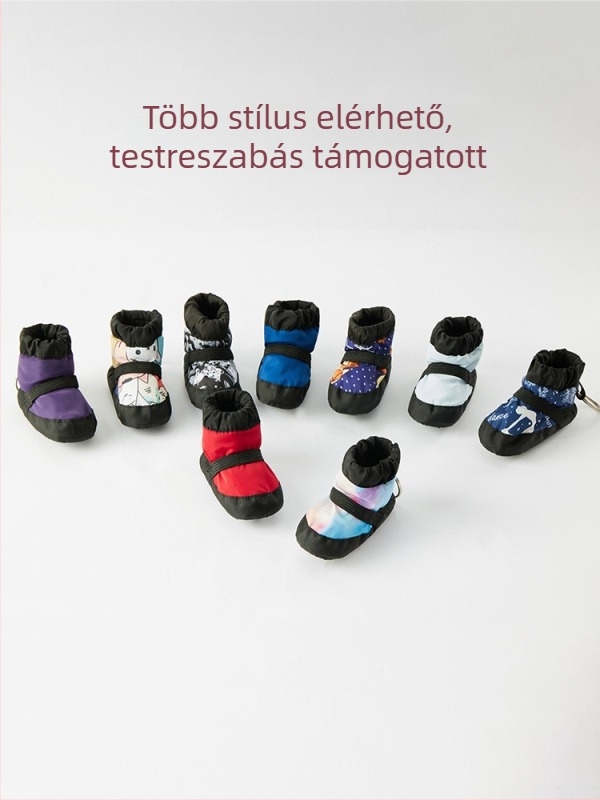 Balett gyakorló cipő vastag fleece belsővel és PU talppal — Iron Arrow, felnőttek, uniszex