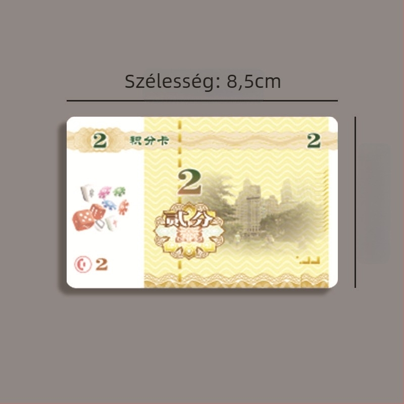 Mahjong terem chipek, 200 db dobozban, anyag: Egyéb, testreszabható