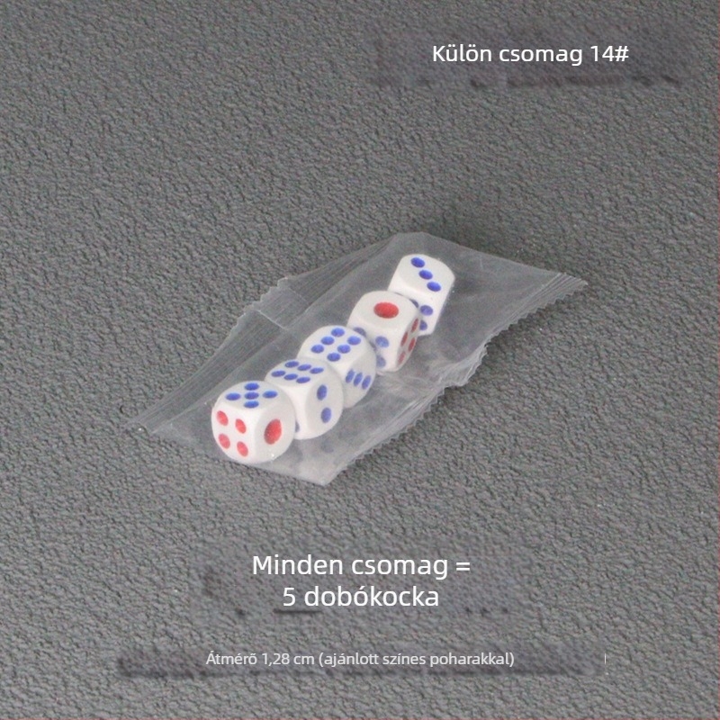 Bo Dian kockák – kevert anyagok, stílus Fillet, csomagolás: 100 darab dobozanként