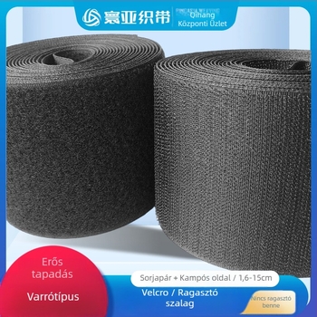 Sífedő Velcro zárással és öntapadó szalaggal, poliészter-nylon keverék