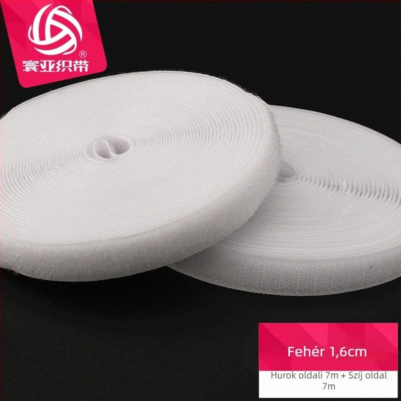 Sífedő Velcro zárással és öntapadó szalaggal, poliészter-nylon keverék