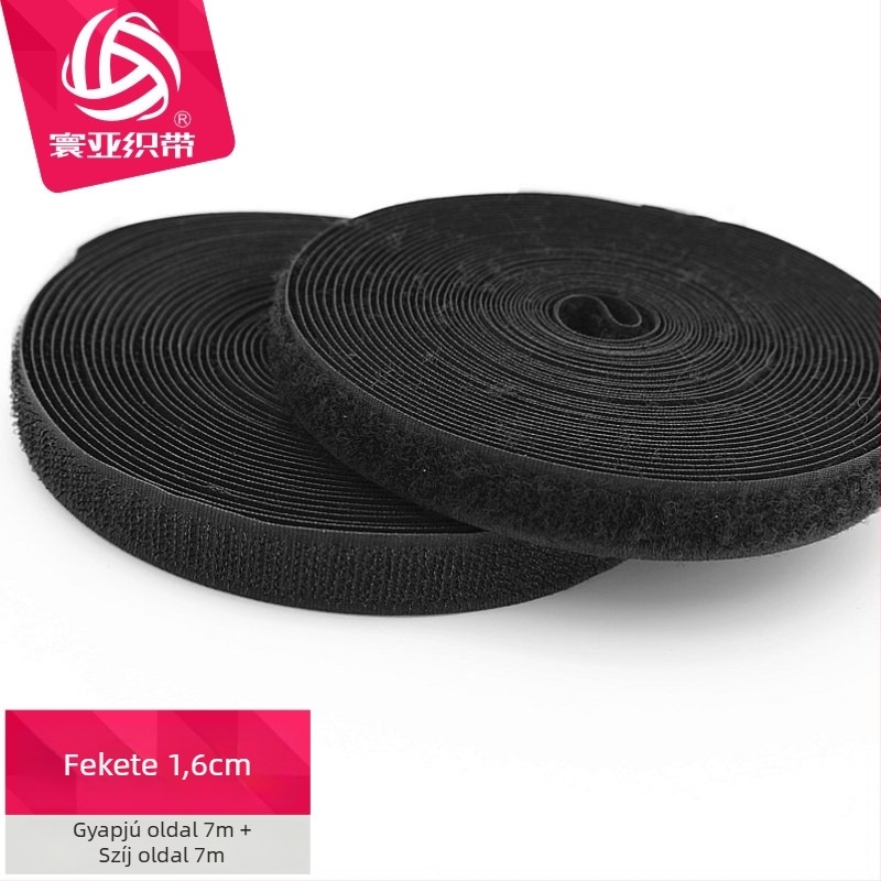 Sífedő Velcro zárással és öntapadó szalaggal, poliészter-nylon keverék