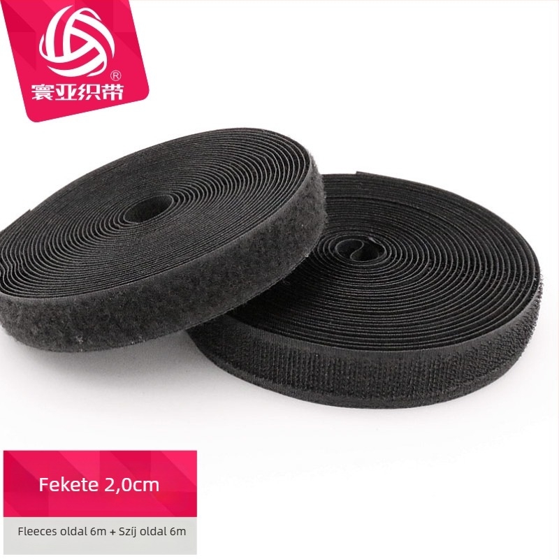 Sífedő Velcro zárással és öntapadó szalaggal, poliészter-nylon keverék