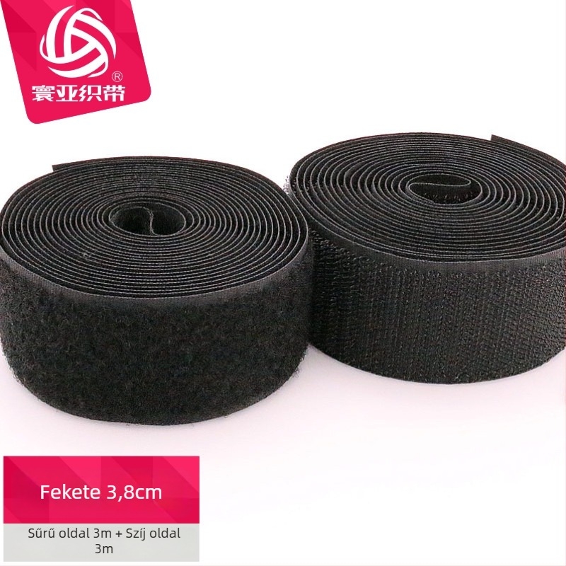 Sífedő Velcro zárással és öntapadó szalaggal, poliészter-nylon keverék